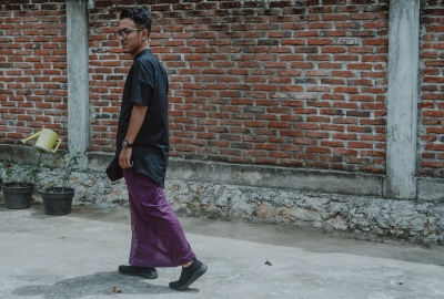 Paars is de kleur voor mannen dit seizoen